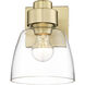 Remy 1 Light 6.5 inch Brushed Champagne Bronze Wall Sconce Wall Light